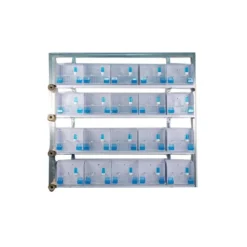 Batteries De 20 Cages D'exposition 35x17x30 - New Canariz