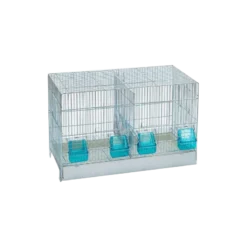 Cage Cova Avec Tiroir En Plastique Et 2 Compartiments 65x34x44cm