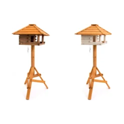 Maison D'hiver Nice Avec Pied 52x51x34cm