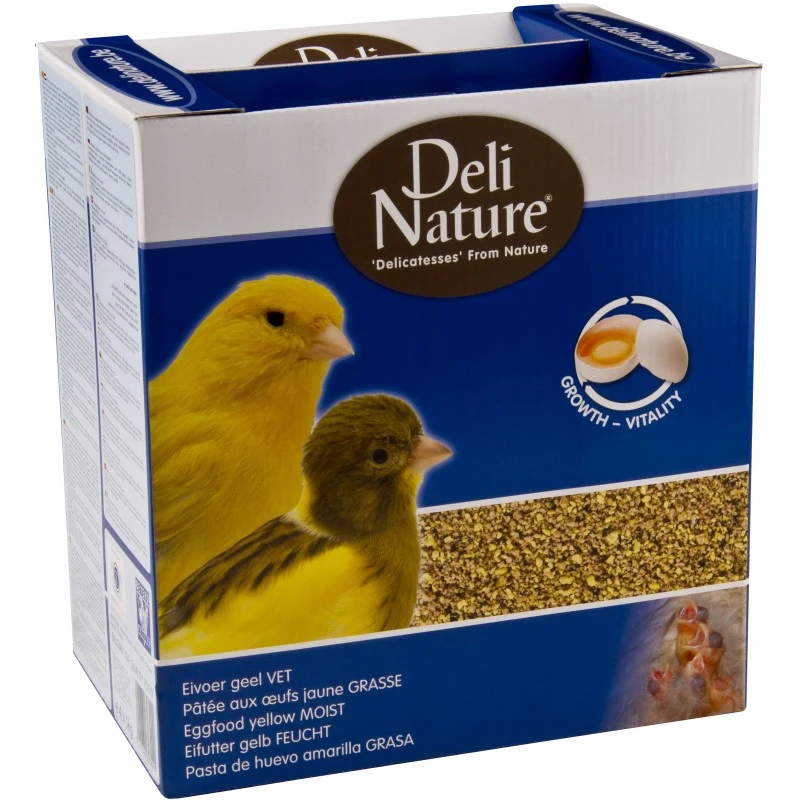 Patée Aux Oeufs Jaune Grasse 4kg - Deli Nature 1 Patée Aux Oeufs Jaune Grasse 4kg - Deli Nature