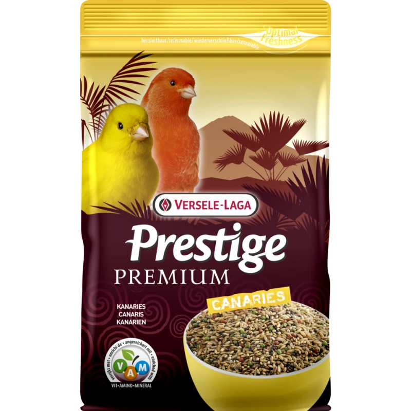 Prestige Premium Canaris 2,5kg - Mélange De Graines Enrichi En Granulés VAM 1 Prestige Premium Canaris 2,5kg - Mélange De Graines Enrichi En Granulés VAM